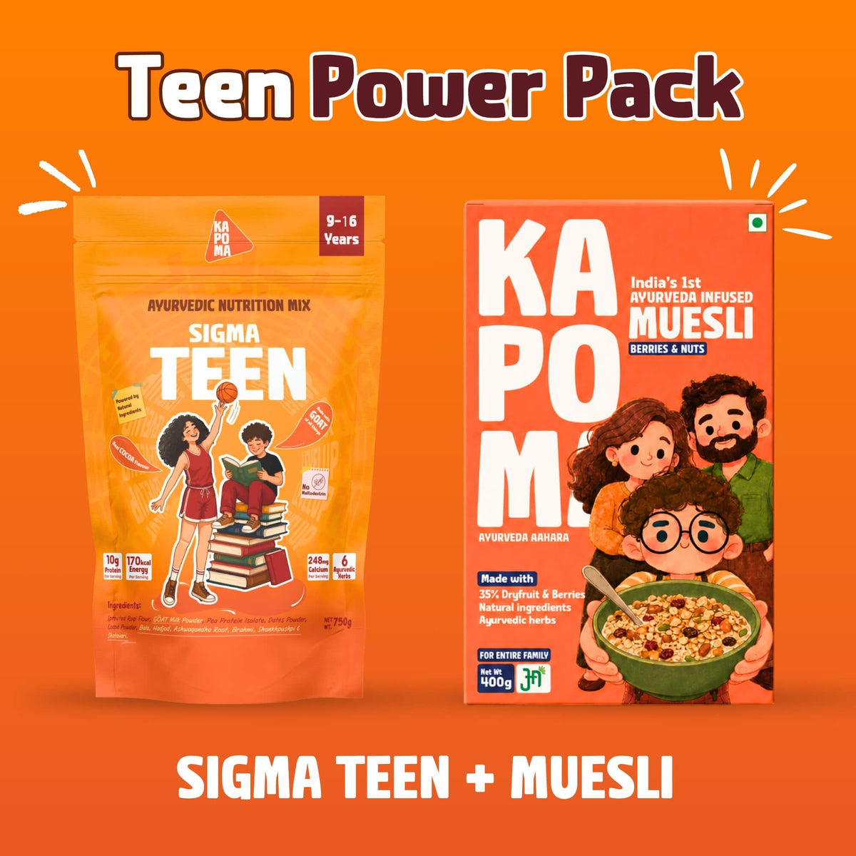 SIGMA TEEN Ayurvedic Nutrition Mix